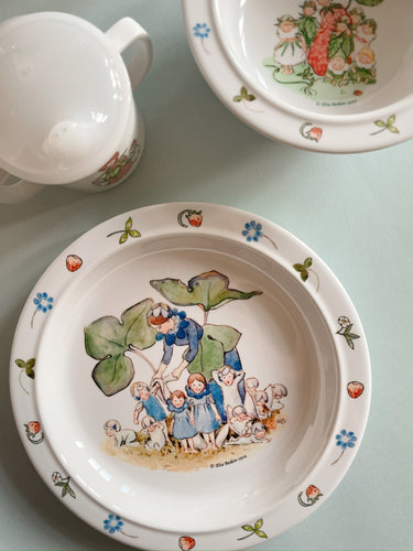 Spisesæt 'Blomsterbørn'
