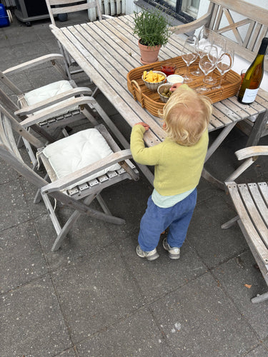 Baby Bukser i Fløjl Blå