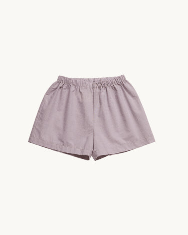 Shorts i Bomuld Brun