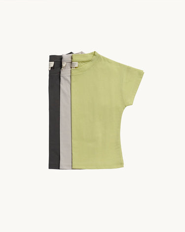 Bomulds T-Shirts 3 Pak