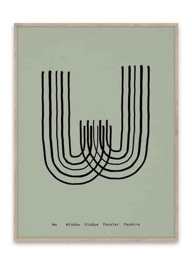 Alphabet Spaghetti Letters A5 from Mado