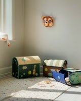 Papier-mâché Red Panda from A Zoo In My Wall