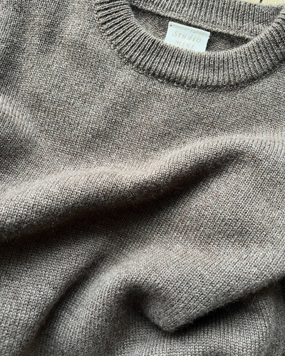 Cashmere Sweater Brun KOMMER I NÆSTE UGE