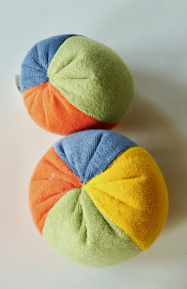 Soft Baby Ball with Rattle Small