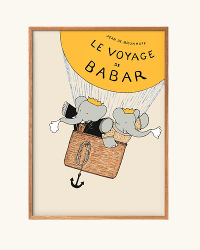 'Le Voyage de Babar' Plakat