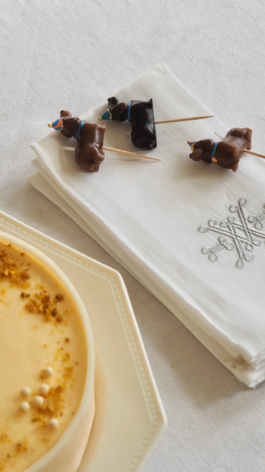 Kagelys Gravhunde med Hatte