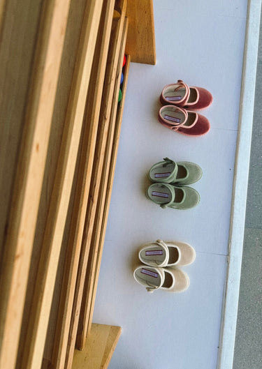 Baby Velvet Shoes Pink