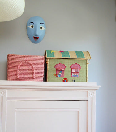 Lille Raffia Kurv 'Cirkus'