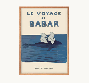 'Le Voyage, Babar' Plakat