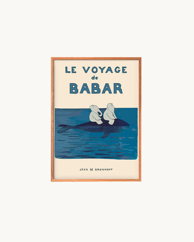 'Le Voyage, Babar' Plakat