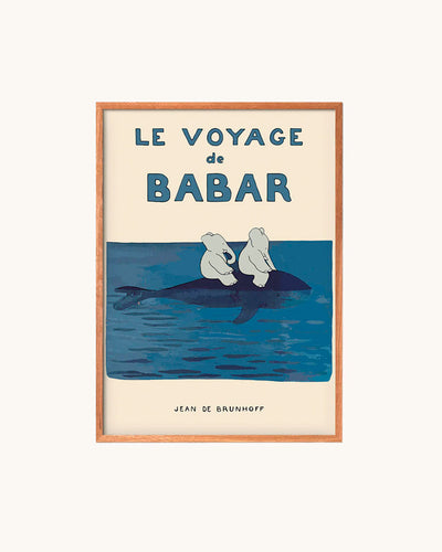 'Le Voyage, Babar' Plakat