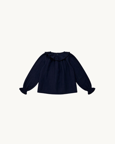 Navy Bluse