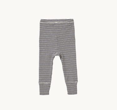 Judd Baby Leggings, Grå & Creme