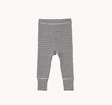 Judd Baby Leggings, Grå & Creme