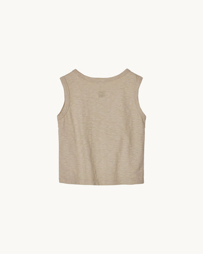 Lome Tank Top, Beige