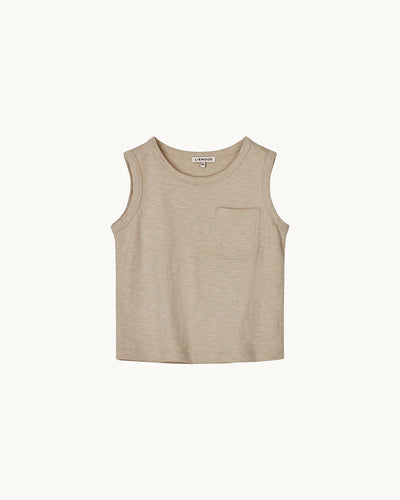 Lome Tank Top, Beige