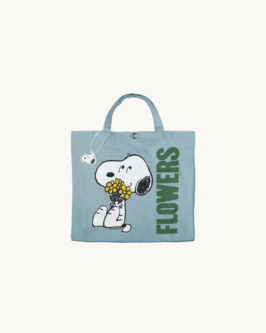 Snoopy Blomster Tote