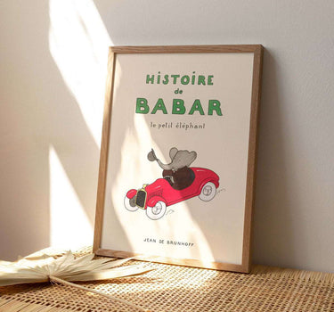 'Historie de Babar' Plakat