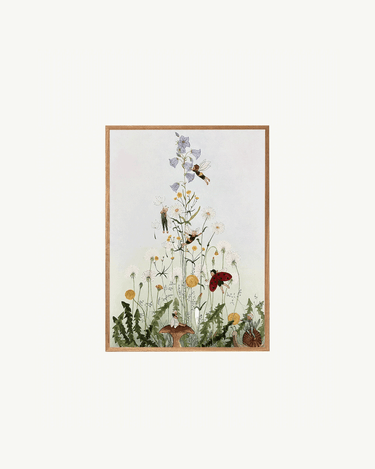 Flower Bed Poster