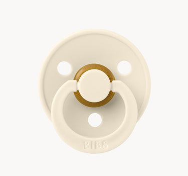 Colour Pacifier in Ivory from Bibs