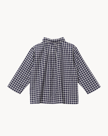 EOS Shirt in Blue Gingham Check from Caramel