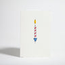 Hand-Painted Card Envelope in 1 Candle from Scribble & Daub