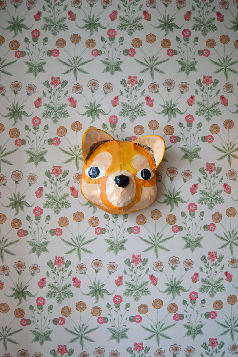 Papier-mâché Maske, Rød Panda