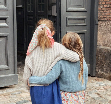 Lysegrå Alpaca Cardigan