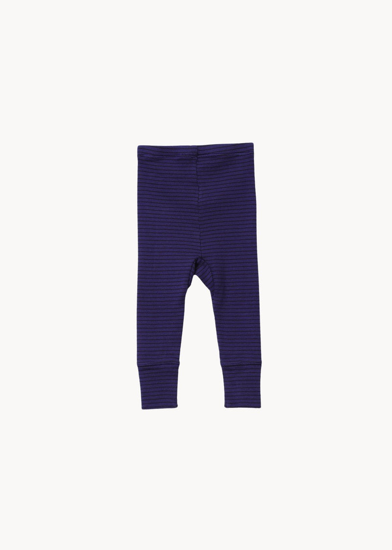 Judd Baby Legging in Blue Chocolate Stripe from Caramel